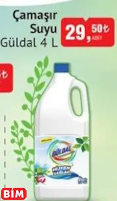 GÜLDAL ÇAMAŞIR SUYU GÜLDAL ÇAMAŞIR SUYU